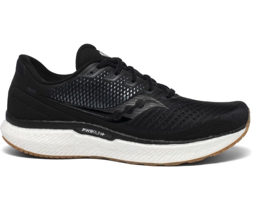 Tenis Saucony Triumph 18 Hombre Zapatos Neutrales Negras / Gum México MX-913-VG